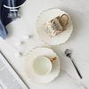 Yongfengyuan Zijin Huacai Ceramic Coffee Cup & Saucer Set