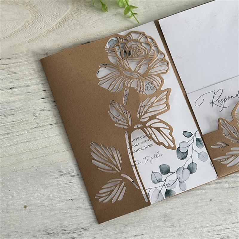 Hollowed Flower Cutting Dies Carbon Steel Die Cut Templates Decorative Embossing Paper Die for Card Making Scrapbooking