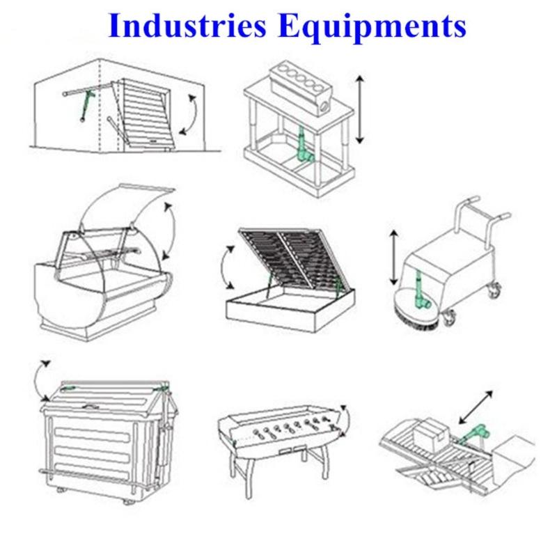 6 Key Electric Lift Hand Controllers Three Control Adjustable Height Angles Motorized Lift Remote ABS for Sofa Recliner