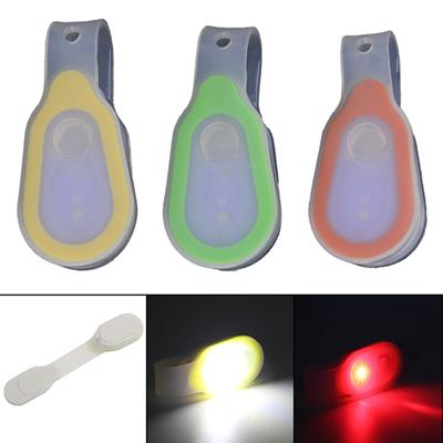 Silicone Clip On Clothes Lamp Handsfree LED Magnetic Flashlight For Car