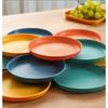 Best-Selling Plastic Bone-Spitting Dish: Elegant & Practical Serving Plate for Snacks, Fruits & Household Meals