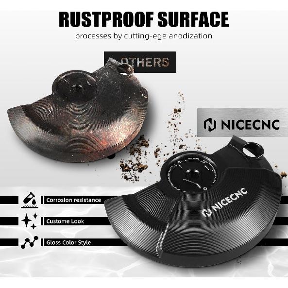 NICECNC Suspension Lowering Raising Links Compatible with Yamaha Tenere 700 /XTZ700 2019-2024, Tenere 700 Rally Edition 2020-2024, Adjustable Height