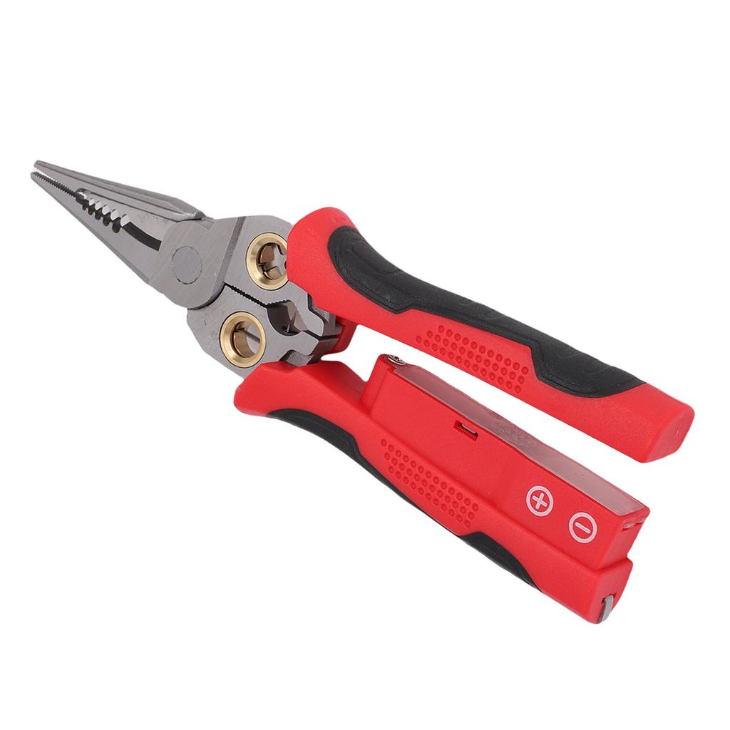 8 in 1 Wire Stripper with Voltage Test Function Electrical Cable Cutter Crimper Electrician Pliers