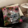 Creative Animal Toilet Flower Cushion Cover Pillow Cover Decor Pillowcase Printed Cushion Case For Couch