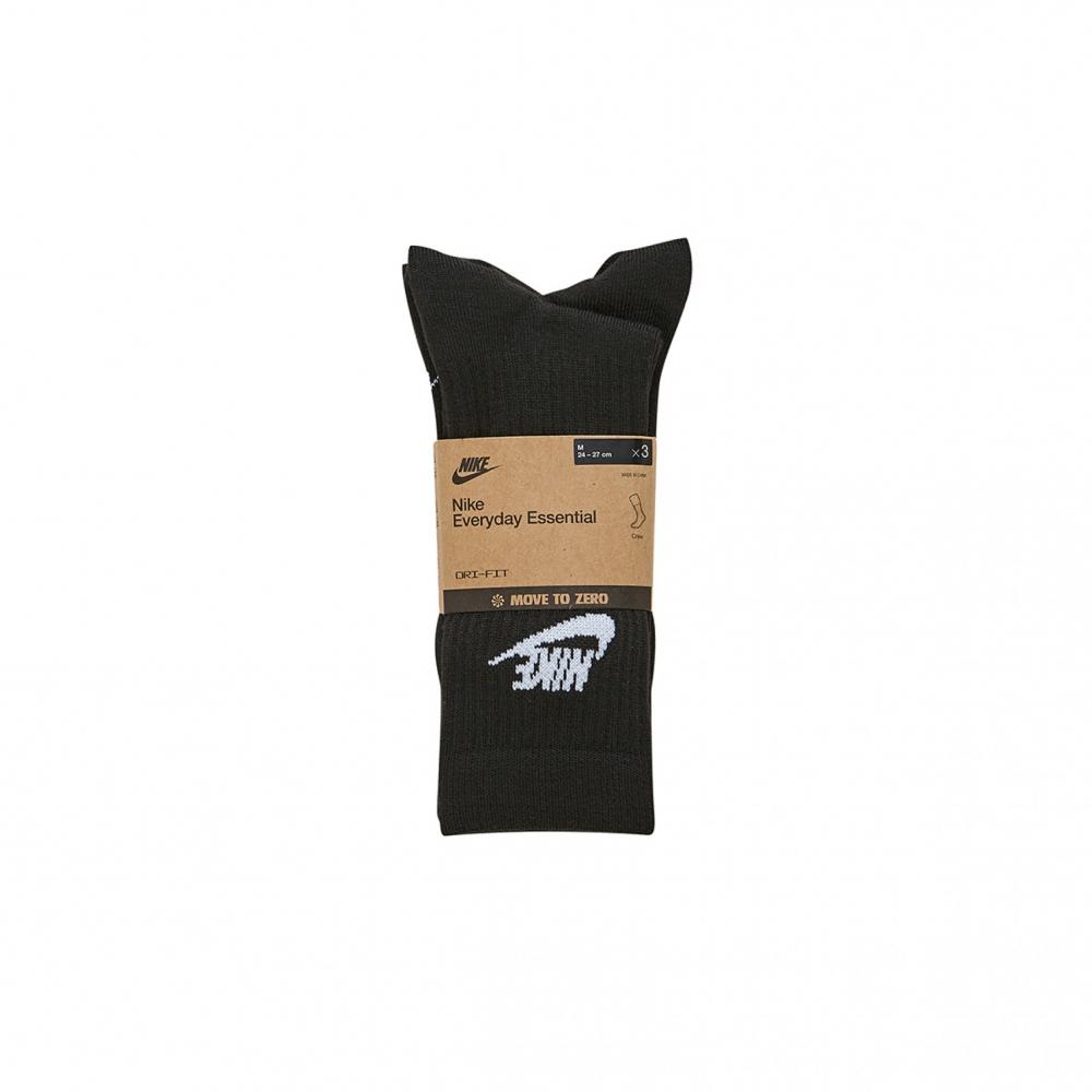 Nike Sportswear Nike Dri Fit Crew Socks Black Nike DX5089 Unisex