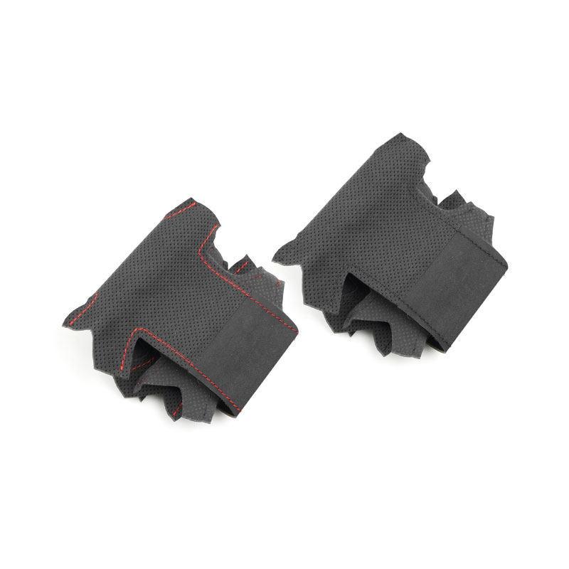 Car For Smart Fortwo 2009 2010 2011 2012 2013 Smart Forjeremy 2013 Steering Wheel Suede Leather Cover Interior Accessories Trim