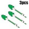 3PCS Stainless Steel Silicone Food Tongs Gingerbread Man Snowman Christmas Tree Cooking Tongs Steak Bread Tongs Kitchen Utensils