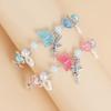 Beach Jewelry Butterfly Heart Star Bracelet for Women Girls Colorful Wristchain