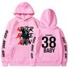Never Broke Again Hoodies Fashion YoungBoy Graphic Print Men's and Women's Harajuku Autumn Winter Plushed Brand Sweater
