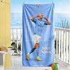 Haaland Customize Your Name Beach Towel Super Soft Absorbent Suitable For Sports Travel Swimming Yoga Bathroom Beach And Pool