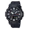 Pro Trek PRW-61Y-1BJF Men's Watch, Solar, Biomass Plastic, Black, Compact Size