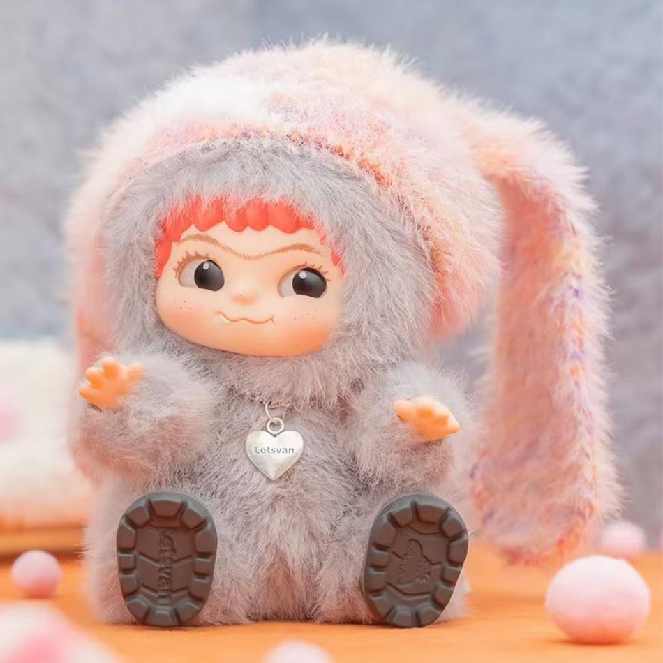 Kawai Pular Plush Mao Mao Vinyl Doll Cute Gift Blind Box Series Fun Party Handmade Ornaments