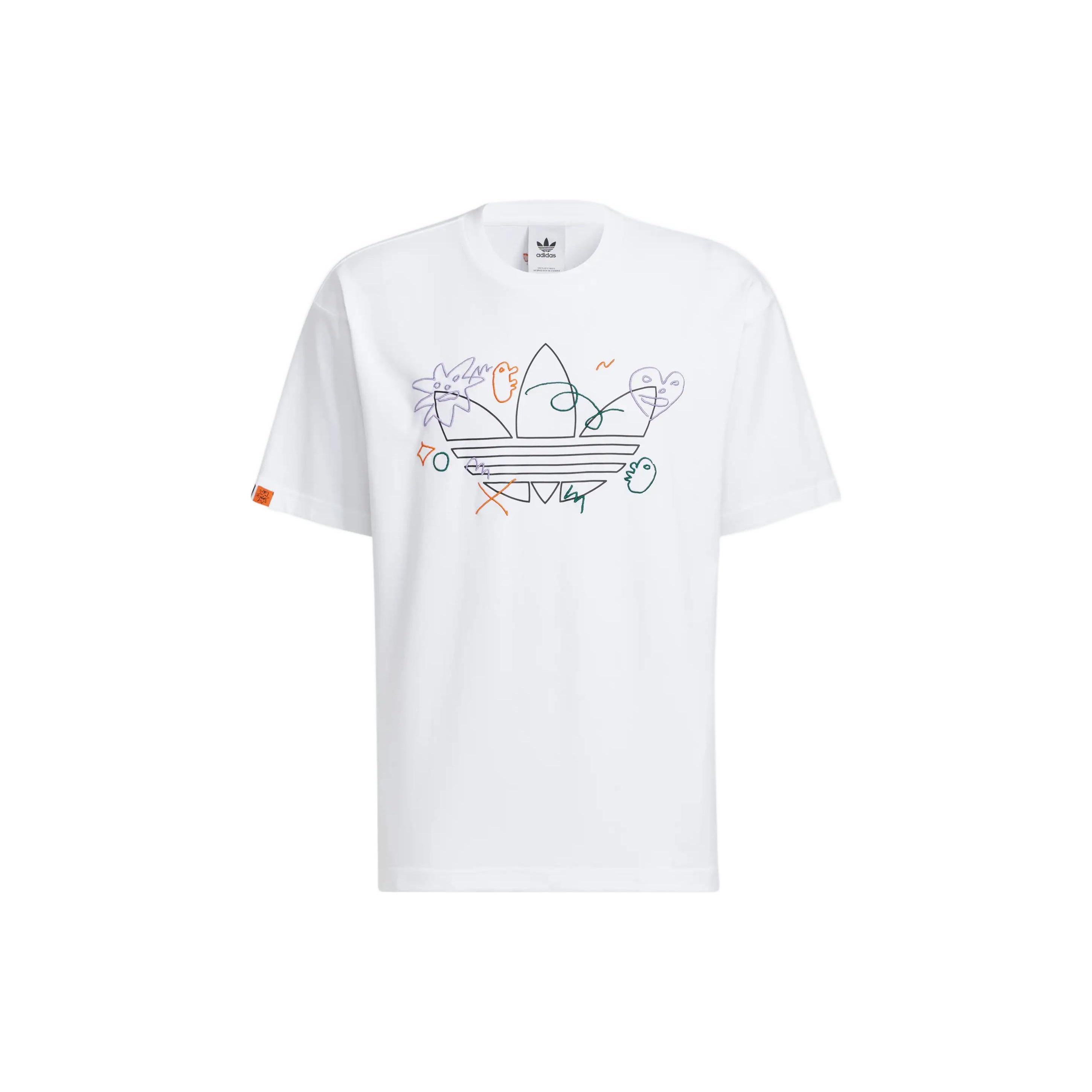 adidas Originals X Kentaro Okawara Graphic T-Shirts  White  Men s HR6459 M