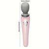 Ultra-Compact Portable Electric Massage Stick - USB Rechargeable, High-Speed Motor & High-Frequency Vibration for Full Body Relaxation