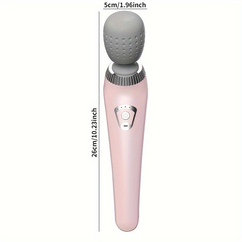 Ultra-Compact Portable Electric Massage Stick - USB Rechargeable, High-Speed Motor & High-Frequency Vibration for Full Body Relaxation