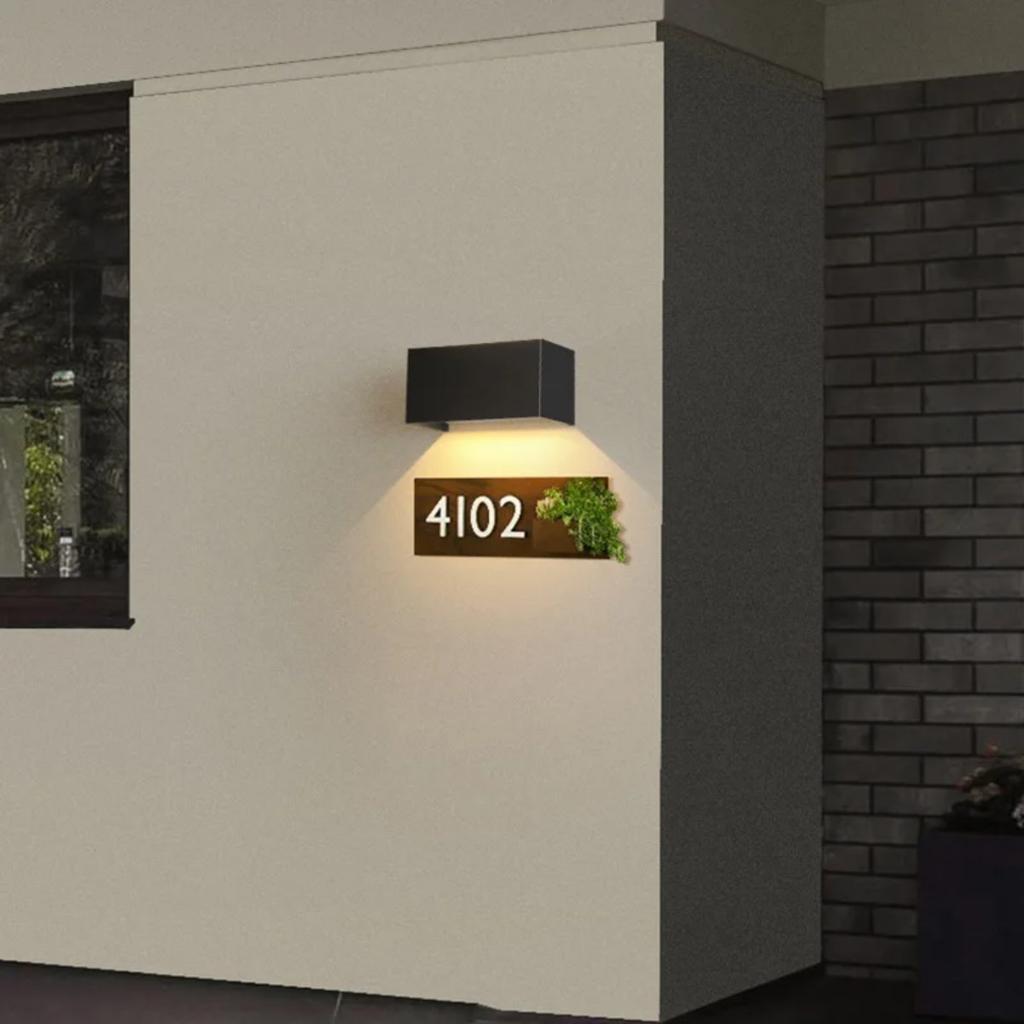 HOMZY Nordic Modern Wall Light 12W 24W IP65 Waterproof LED Lamps Indoor Outdoor Wall Sconce Living Room Porch Bedroom Wall Lamp