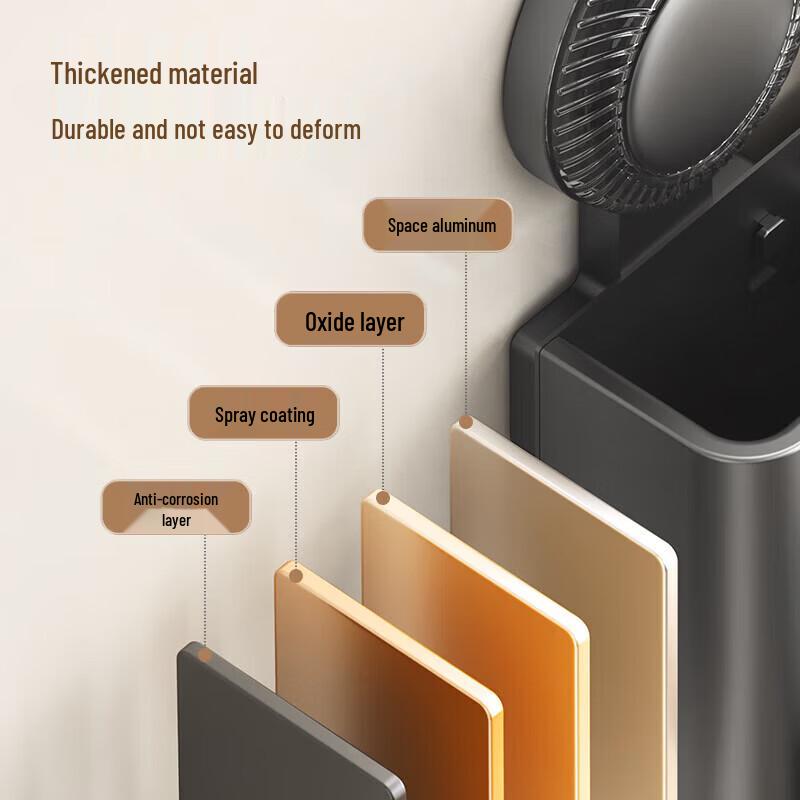 Ecoco Wall-Mounted Toothbrush Holder