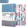 A5 Password-Protected Notebook for Website & Contact Management