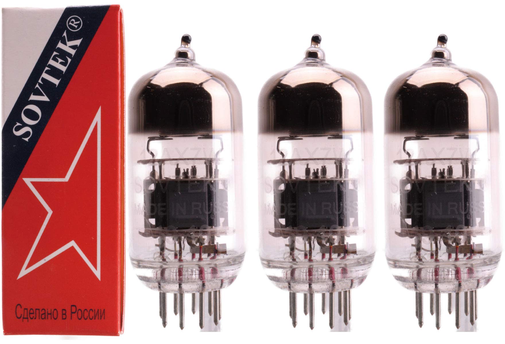 

Вакуумна лампа Sovtek PX11 із низьким підсиленням, довгі години EG для покращеного звуку 12AX7WC/ECC83 3-матч [1 гарантія] [72 якості]