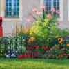 5 Pcs Splicable Removable Plastic Fence Outdoor Garden Lawn Edging Garden Fence Small Fence Wedding Decorative Fence Beautiful