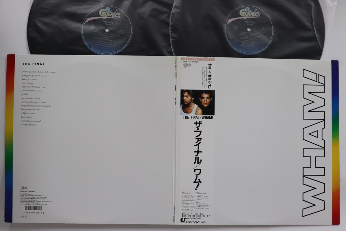 

LP Record WHAM! - Final 383P7512 EPIC 1986 Japan Obi Pop Used
