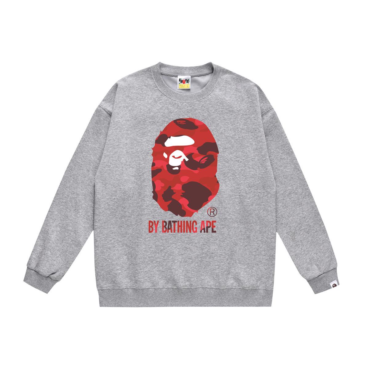 

Унісекс Худі BAPE з принтом Ape Head - Модний Осінньо-Зимовий Стиль Хіп-Хоп Extra Large