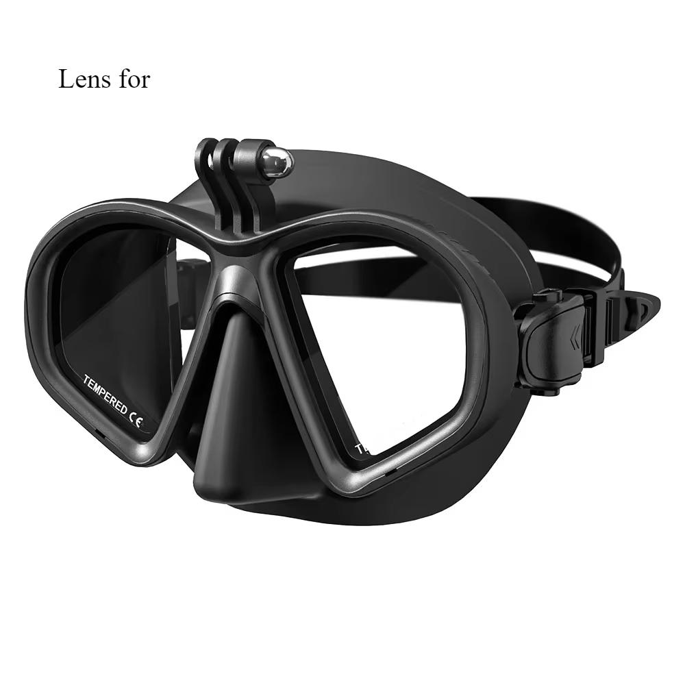 wholesale Tempered glass Lens Myopia  Lens for m2032 Diving Mask
