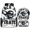 Skull Schoolbag for Primary School Students, Kindergarten New Schoolbag for Boys and Girls, Grades 2345 and 6