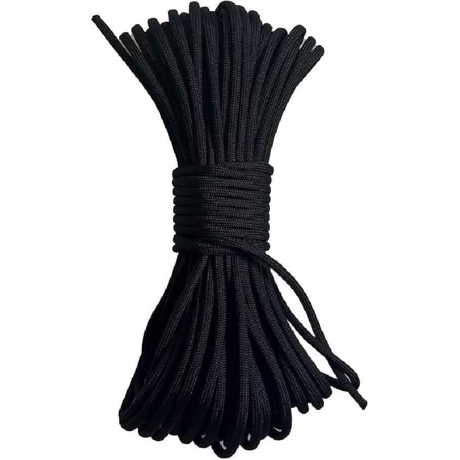 65  Садовый зонт Запасной шнур Веревка Стропа Прочная Садовая Уличная Туристическая Универсальная Веревка (черный) чёрный