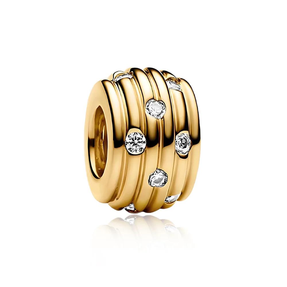 Original Copper Colorful Charms Snowflake Heart Lock Key Earrings Beads For Necklace Diy Bracelet Present Jewellery