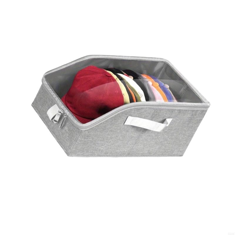 Zippered Baseball Hat Organizers Compact Storage Solution for Small Spaces Closet Use HX6C