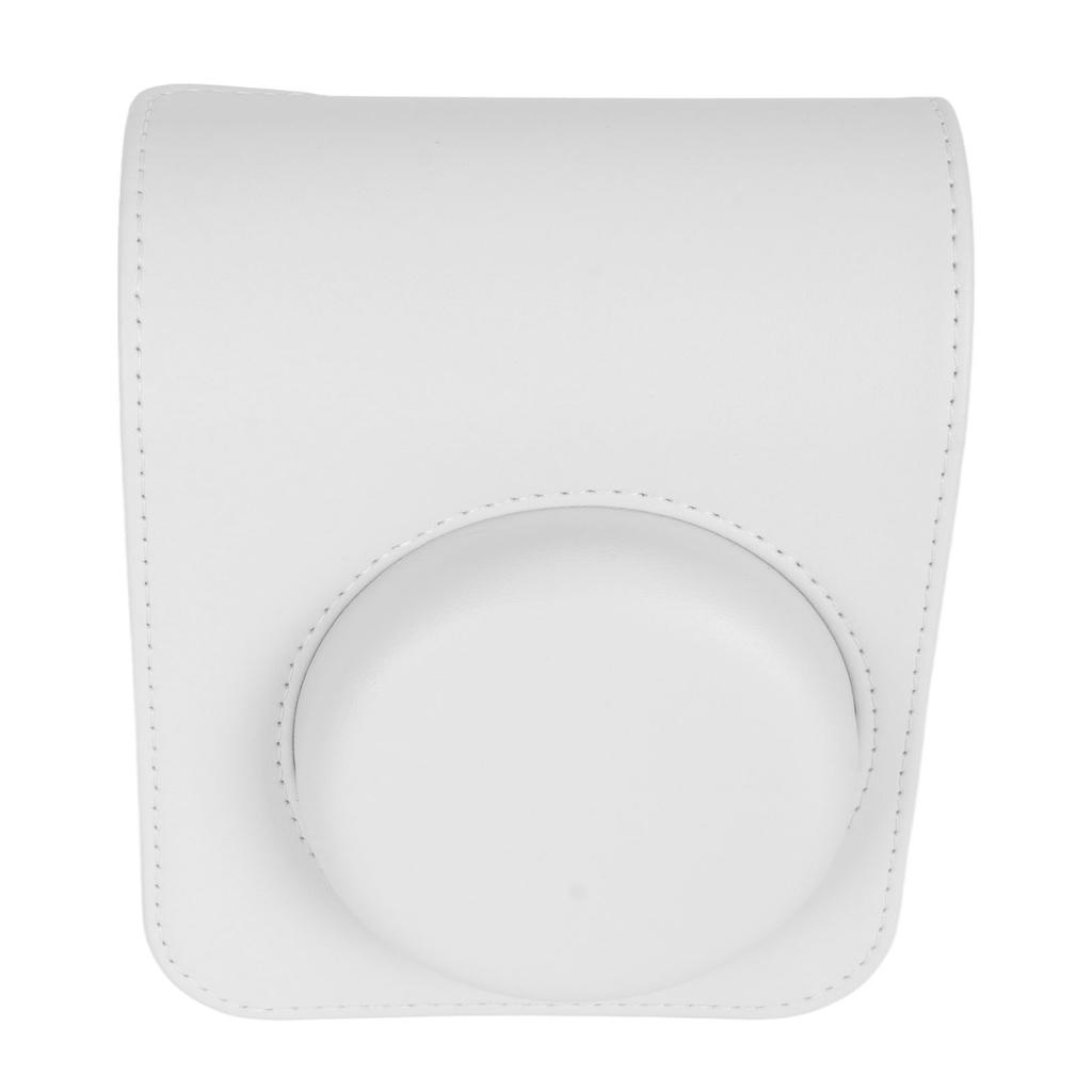 Camera Case PU Leather Protective Camera Cover Bag with Adjustable Shoulder Strap for Fuji Instax Mini 12