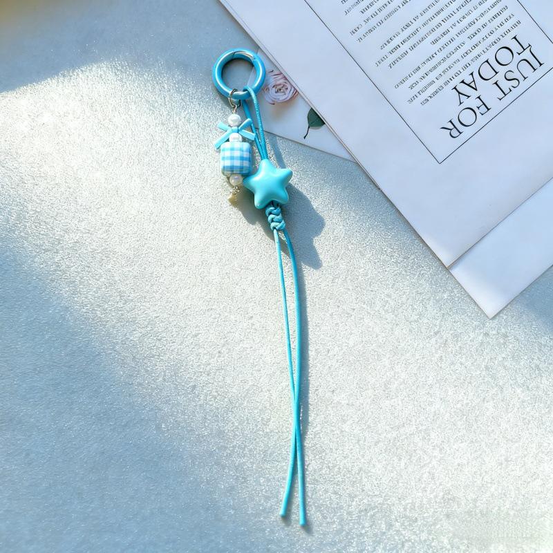 Makrama Gwiazda Breloczek Wisiorek Zestaw DIY: Urocza biżuteria z koralików i akcesoria do zawieszek na telefon