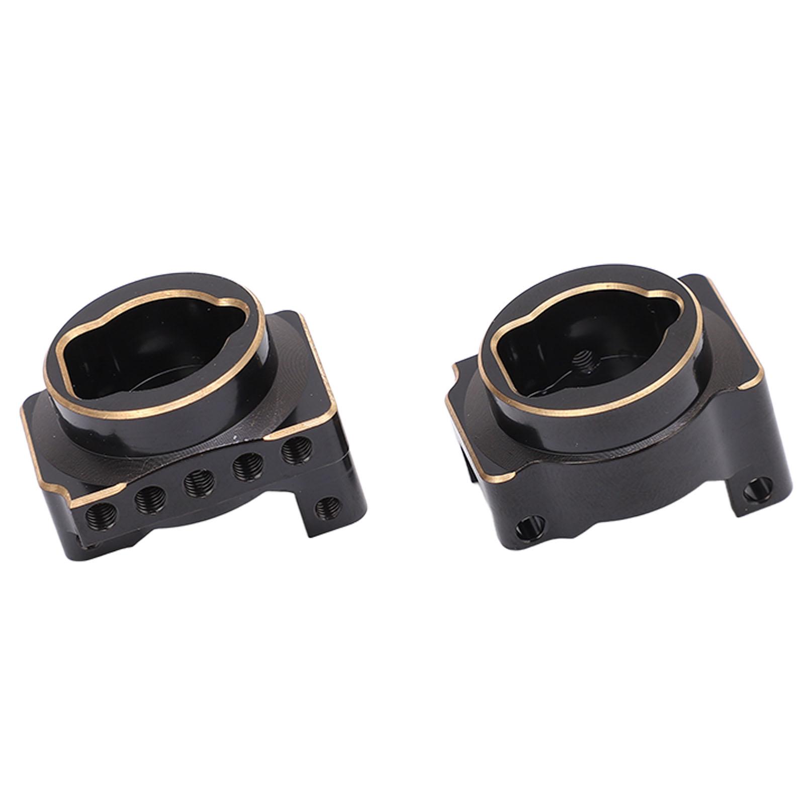 

2pcs RC Brass Rear Axes C Hub Professional Replacement RC Rear Axes Adapters for RC Cars