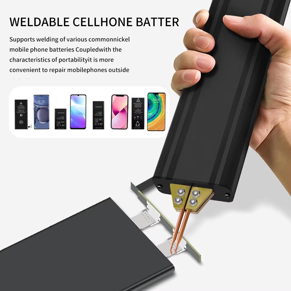 DIY Portable Handheld Battery Spot Welder For 18650 Lithium Battery, Nickel Strip Welding Tool, Supports up to 0.2mm Thickness