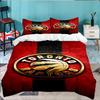 Raptors Basketball Logo 3pcs Bedding Set,Including 1pc Duvet Cover And 2pcs Pillowcases Perfect Gift for Christmas,Ideal for Bedroom, Dormitory