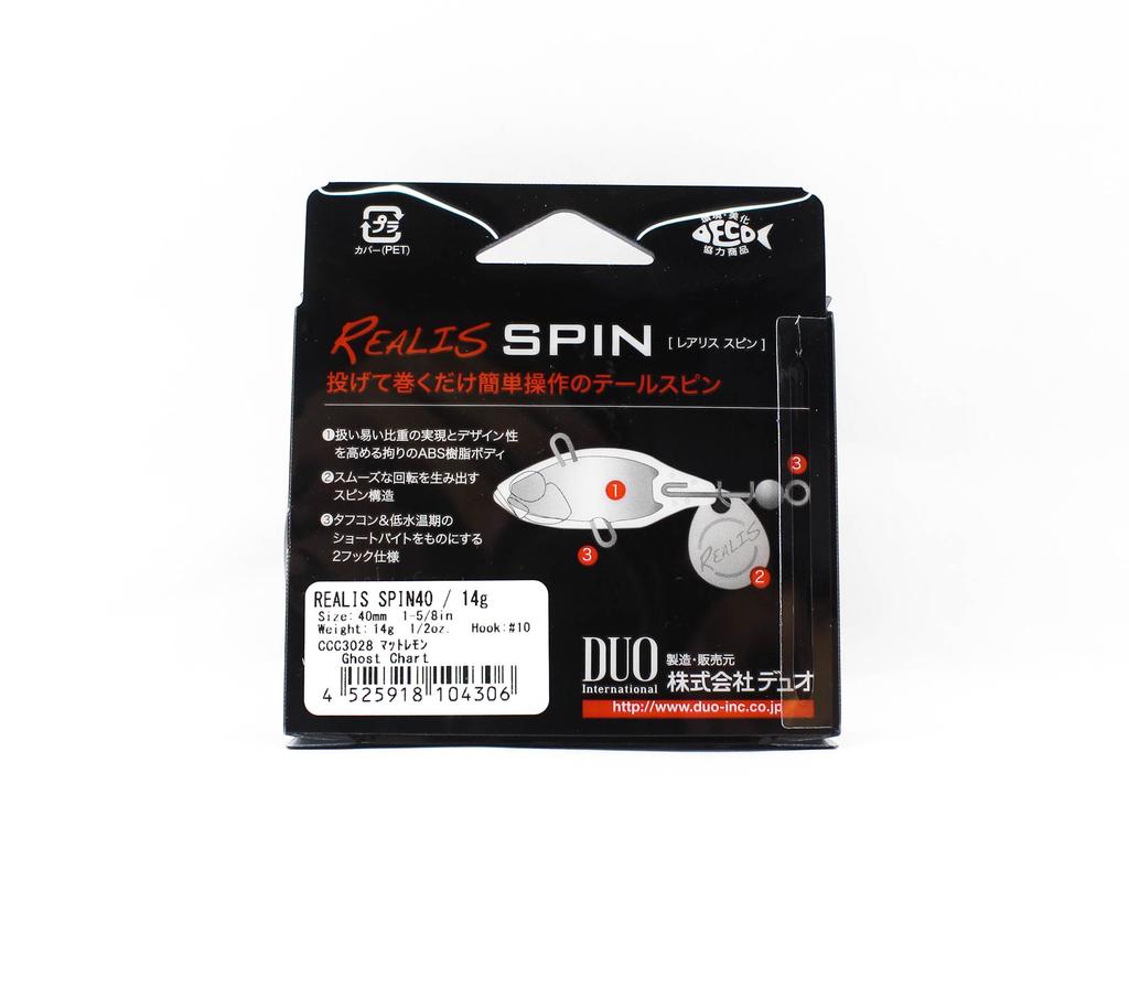 Duo Realis Spin 40mm 14 grams Spinner Bait Lure CCC3028 (4306)