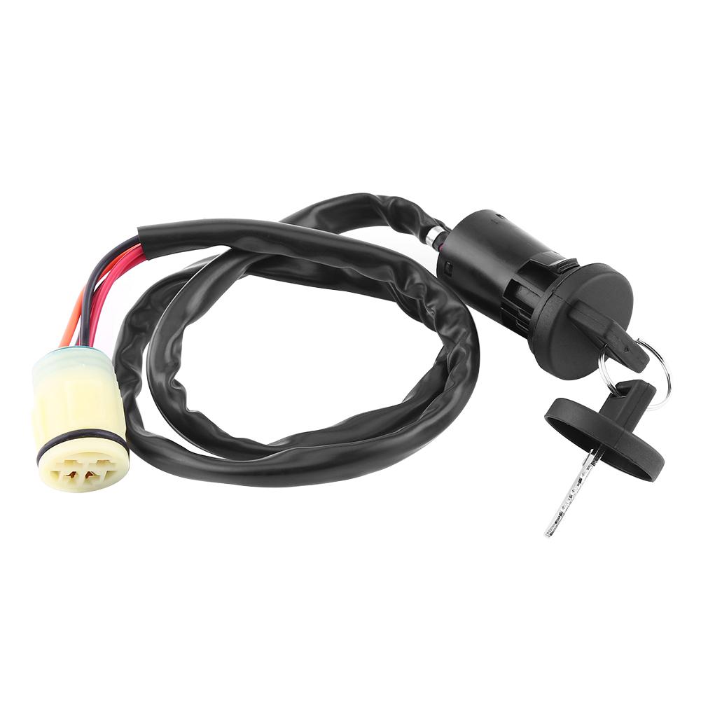 Motorcycle ATV Ignition Key Switch Assembly For Honda TRX420 Rancher 07 11 TRX450 Foreman 02 04