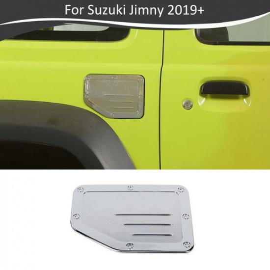 Крышка лючка бензобака Заглушка бензобака Аксессуары Для Suzuki Jimny + Хром