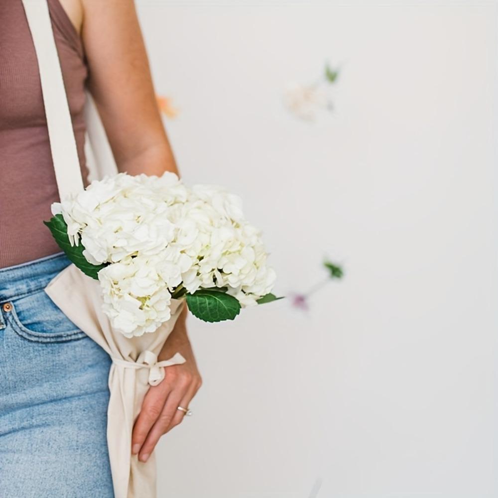Verdickte Blumenverpackungstasche Handgemacht Tragbare Blumenstoff-Tragetasche Zum Aufhängen Wiederverwendbare Strauß-Verpackungstaschen Gärtnergeschenke