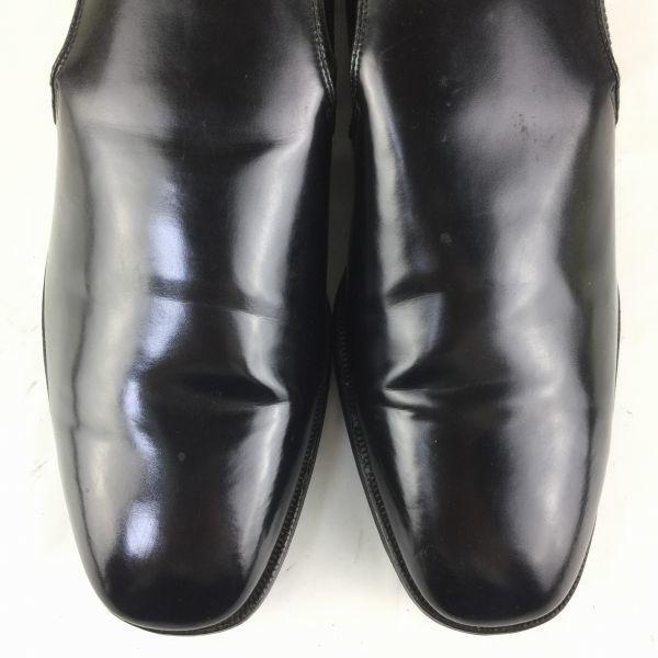 80er-90er Vintage Mansfields Slipper Vamp Business Schuhe Schwarz Größe 10.5D/B 28.0 Herren(GEBRAUCHT)