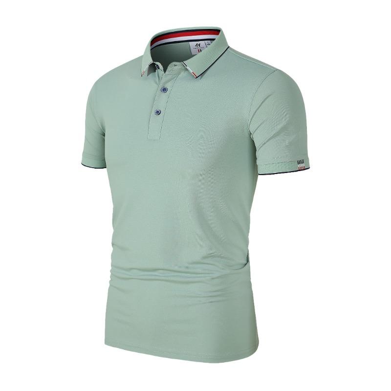 2024 Brand Men's Original Polo Shirt Men's Cotton Polo Shirt Short Sleeved Oversized Polo Men's New Summer Clothing