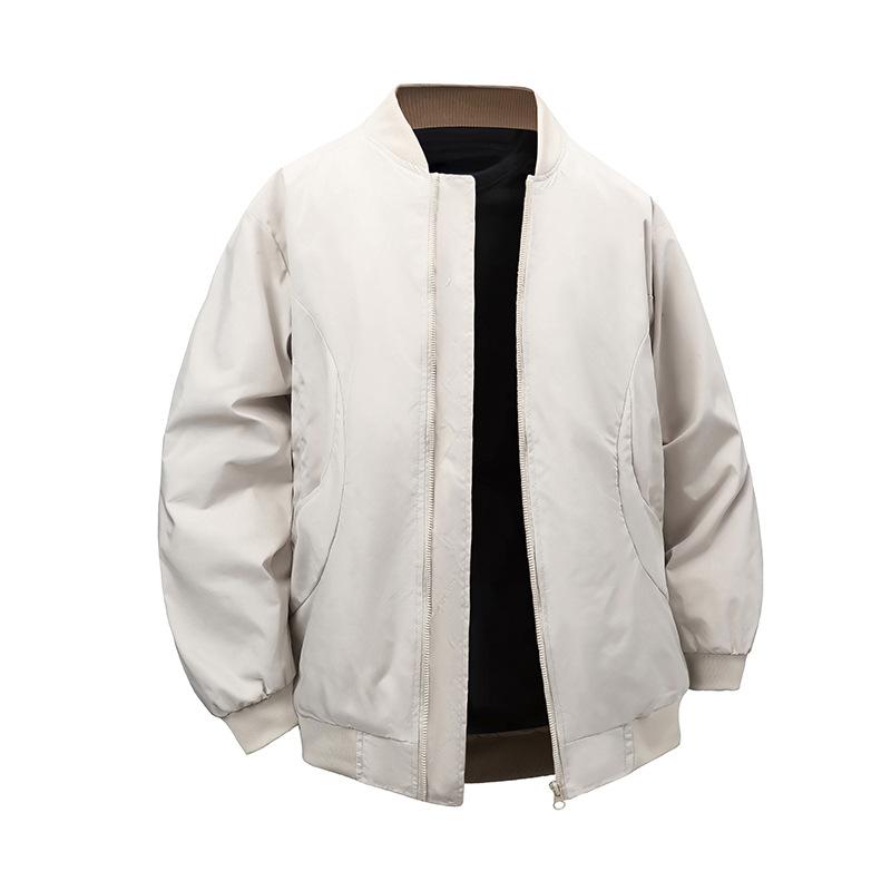 Baseball Collar Coat Men and Women Spring and Autumn American Couple Baseball Uniform Loose Work Jacket Youth
