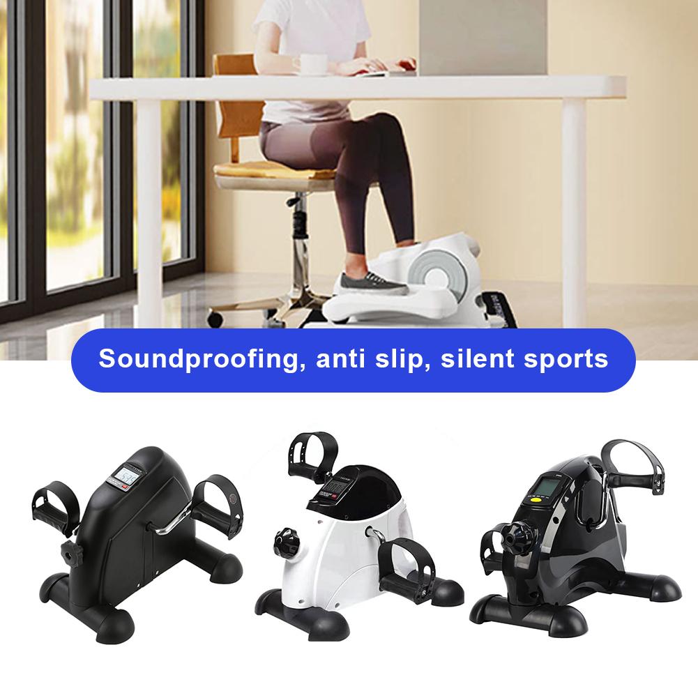 Ellipse Leg Exerciser Machine Mat Non-Slip Foot Pedal Exerciser Mat Soft Stepper Floor Mat Enhance Stability for Fitness Sports