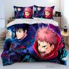 3D Jujutsu Kaisen Anime Cartoon Duvet Cover Set HD Comforter Cover for Kids Bedding Sets Bedclothes Bedroom Decor