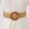 Forest Woven Vine Belt: Fashionable & Versatile Korean-Style Elastic Women's Belt