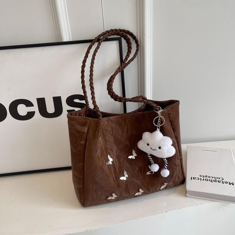 Casual Commuting Large-capacity Bag Women's New Fashionable Versatile Shoulder Bag Popular Portable Tote Bag