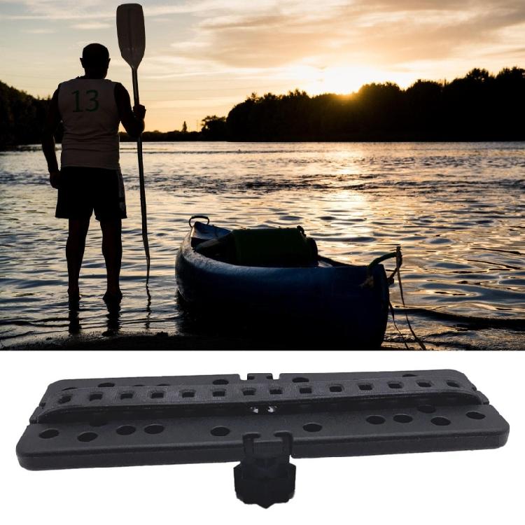 Corrosion Resistant Kayak Fishfinder Mounting Plate Rack Base Universal Silicone Bracket For Fishing Equipment Stability