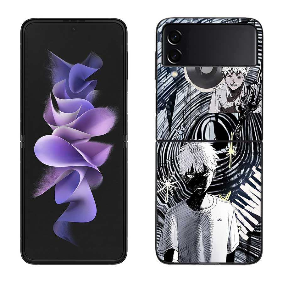 

Чехол для телефона Anime H-Hikaru Ga Shinda Natsu для Samsung Z Flip 7 6 5G Galaxy Z Flip 5 4 3 Черный Жесткий Чехол Роскошный ПК Корпус C Samsung Z Flip 4 5G