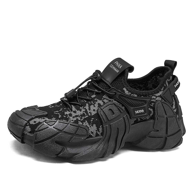 Fashion Fall Lace-up Man Brand Shoes Vulcanize Men's Boots Lux Sneakers Sport Racing Krasofka Shows New Year's Loofers Sporty Pie